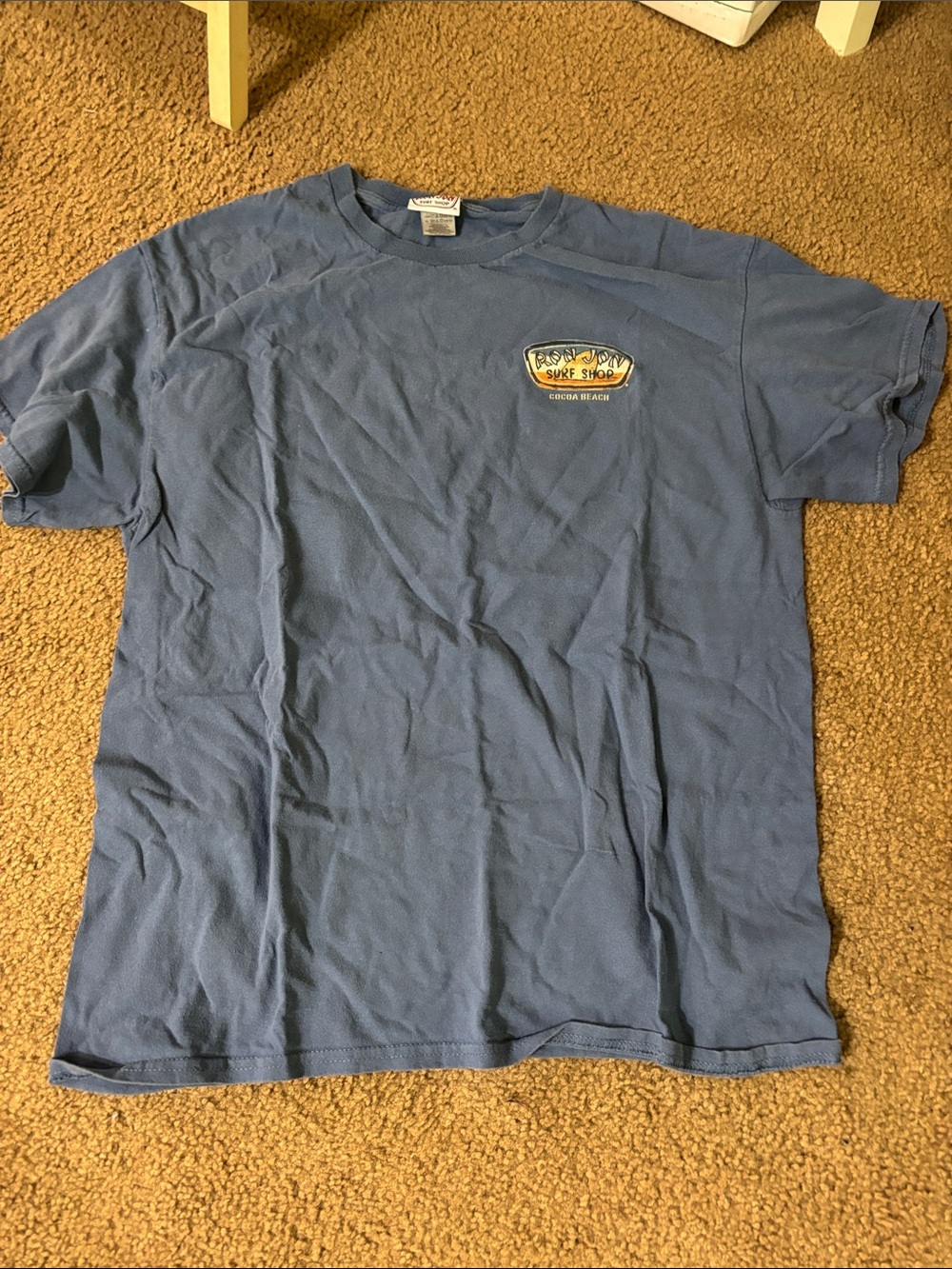Men's Ron Jon Blue Crewneck T-Shirt